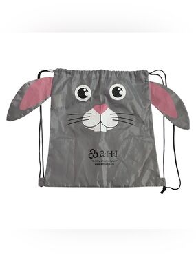 Vitronic Grey Bunny Rabbit Kids String Backpack 2012